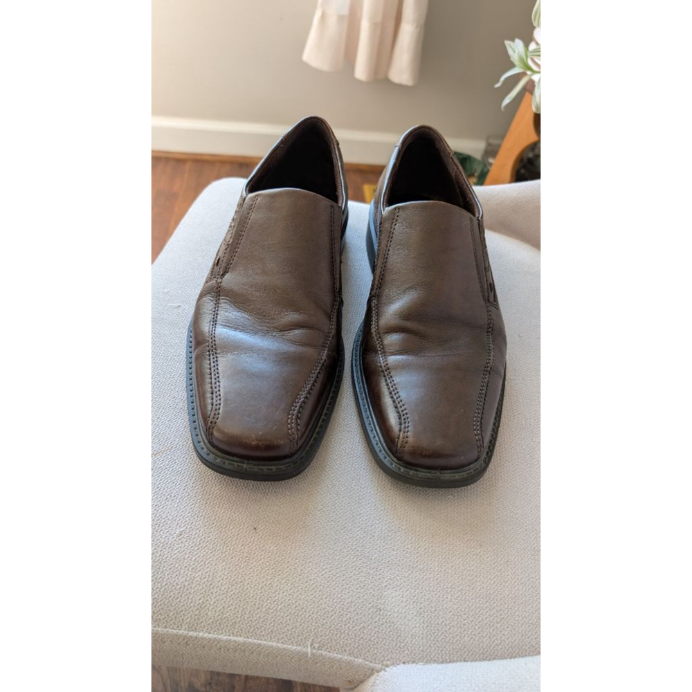 Men's ECCO Brown Leather Loafers & Slip-Ons Size 9